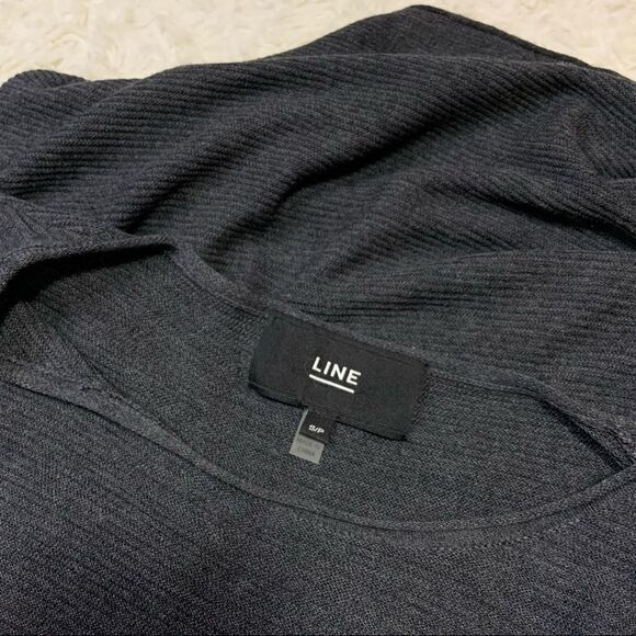 🚨 Line The Label Cashmere Blend Ribbed Sweater - Picture 6 of 8